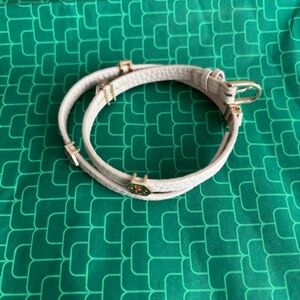 Tory Burch leather wrap bracelet